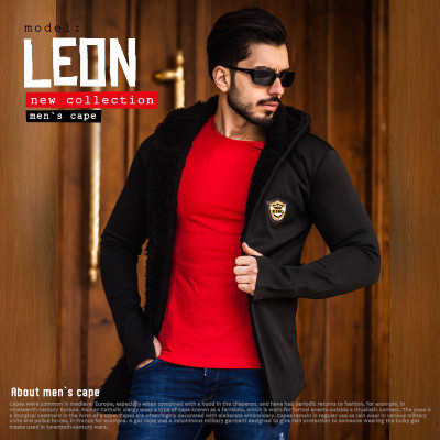 قیمت و خرید آنلاین هودی مردانه مدل leon