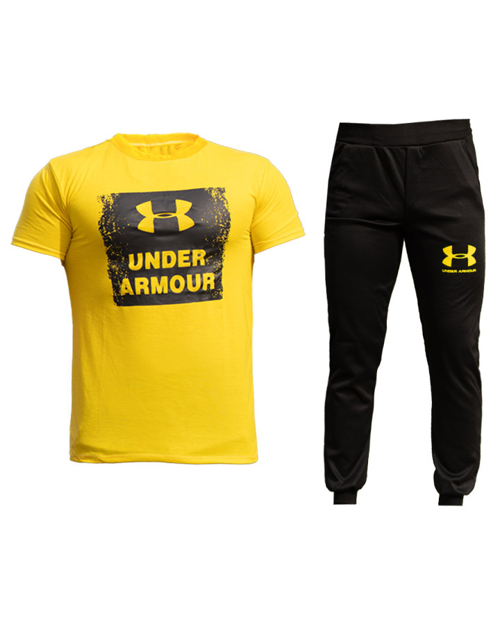 قیمت و خرید آنلاین ست تیشرت و شلوار مردانه UNDER ARMOUR (زرد)