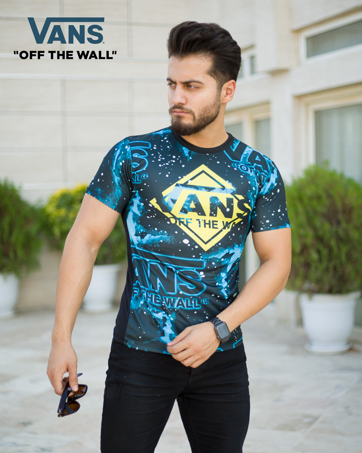 قیمت و خرید آنلاین تیشرت مردانه vansمدل off the wall