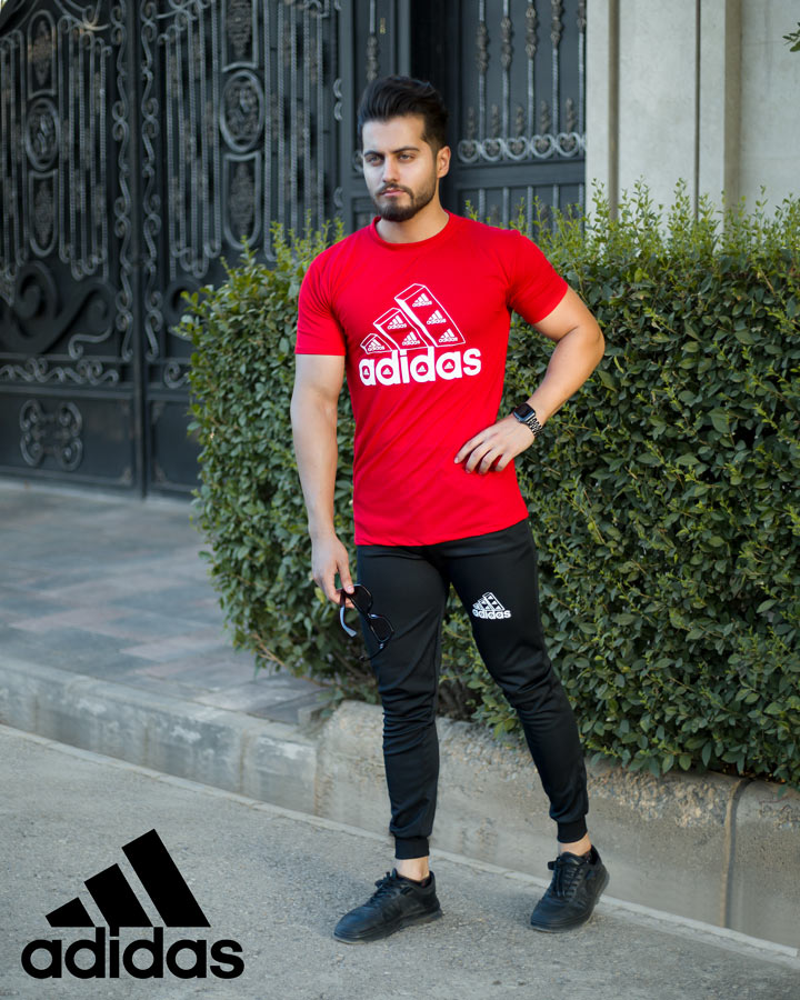 قیمت و خرید آنلاین ست تیشرت وشلوار adidas مدل berkan (قرمز)