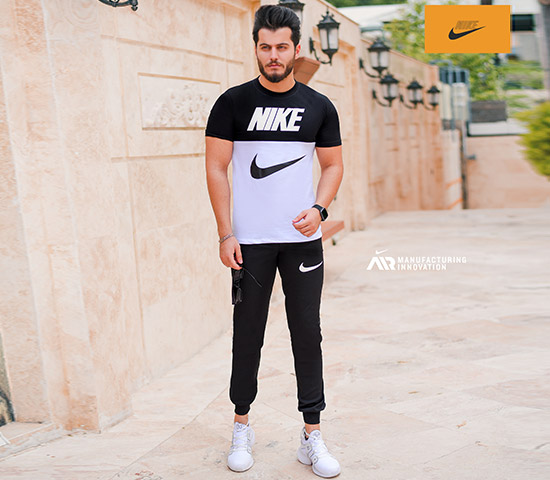 قیمت و خرید آنلاین ست تیشرت وشلوار Nike مدل Halako (سفید)